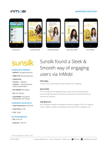 Sunsilk found a Sleek & Smooth way of engaging users via InMobi