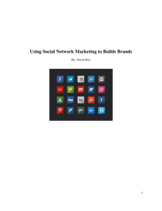 Using Social Network Marketing to Builds Brands