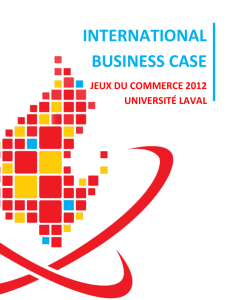 JDC International Business Case