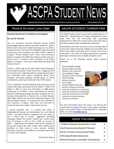 Student Newsletter - December 2014