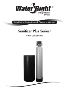 Sanitizer Plus Series - Water