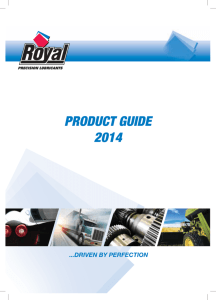 oil guide - Royal Precision Lubricants