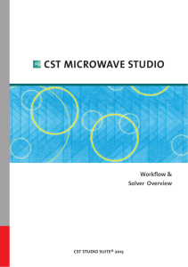 cst microwave studio - peifer@fh