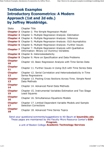 Stata Textbook Examples Introductory Econometrics by Jeffrey