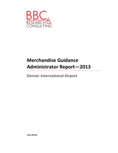 Merchandise Guidance - DIA Business Center Home Page