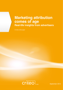 Marketing attribution comes of age