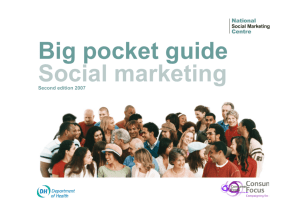 Big pocket guide Social marketing