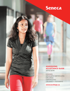 admissions acceptance guide 2013/2014