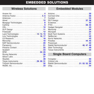 Embedded Solutions Section