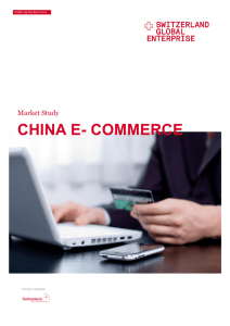 S-GE Market Study: China – E-Commerce
