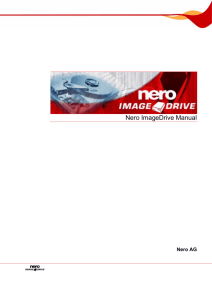 Handbuch Nero ImageDrive