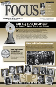 whi six-time recipient - Winegardner & Hammons Inc.