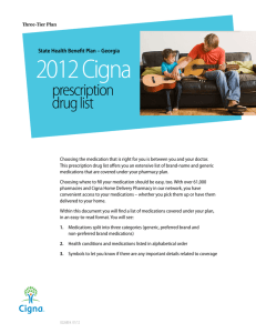 2012 CIGNA Alpha Dru..