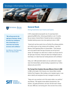 General Bank Strategic Information Technology Success Story