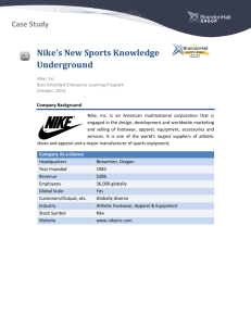 Nike's New Sports Knowledge Underground