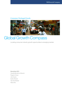 Global Growth Compass - McKinsey on Marketing & Sales