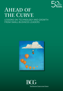 Ahead of the Curve: Lessons on Technology and Growth from Small