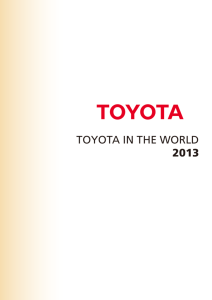 Toyota In The World 2013