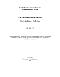 Elizabeth Rivers Archive - National Library of Ireland
