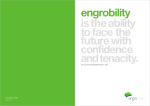 Engrobility - Sustainability Disclosure Database
