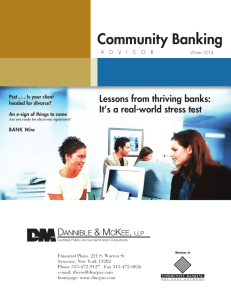 Community Banking - Dannible & McKee, LLP