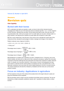 Revision quiz - Hodder Education