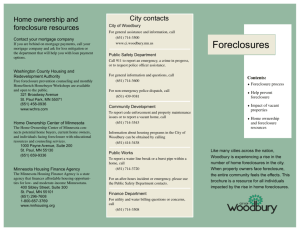 Printable Foreclosure Brochure