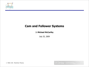 Cam and Follower Systems