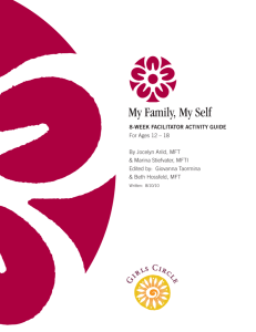 My Family, My Self - One Circle Foundation