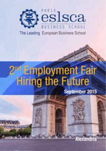 2nd Employment Fair Hiring the Future