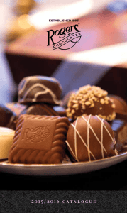 2015/2016 catalogue - Rogers' Chocolates