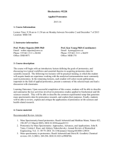 Biochem 9522R - University of Western Ontario