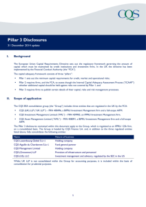 Pillar 3 Disclosures