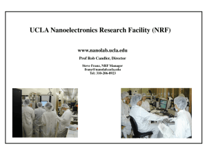 Lab Capability  - Nanolab