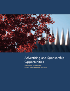 Advertising and Sponsorship Opportunities