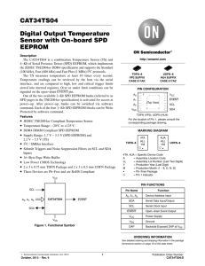 CAT34TS04 - Digital Output Temperature