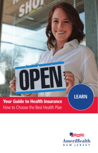 Your Guide to Health Insurance