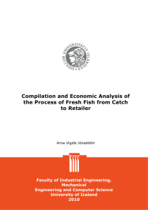 Compilation and Economic Analysis of the Process of Fresh Fish