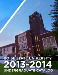 Boise State University 2013-2014