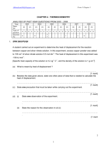 SPM form 5 chemistry chap 4 exercises - E