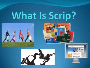 What Is Scrip? - Sound Of North