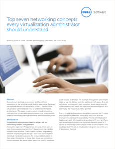 Top seven networking concepts every virtualization administrator