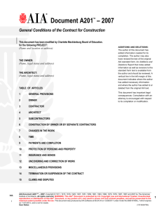 A201 CMS Version (additions and deletions report)