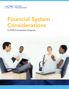 Financial System Considerations