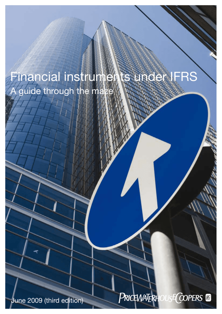 Financial instruments under IFRS