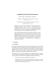 Capability-based Financial Instruments