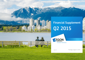 Financial supplement Q2 2015