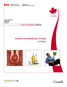 Health and Wellness Trends In Brazil