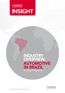 industry overview: automotive in brazil