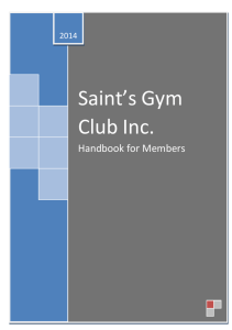 Handbook For Members 2014